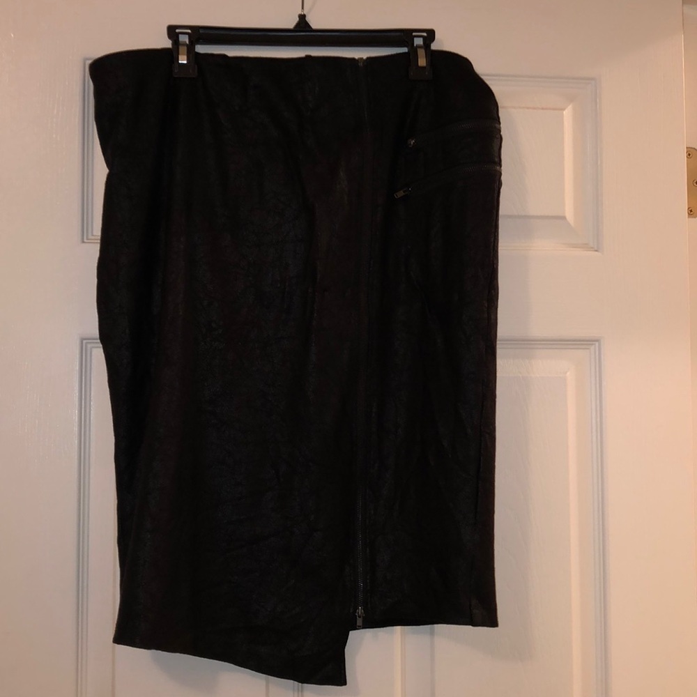 Torrid asymmetrical pencil skirt